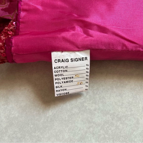 Pink Floral Sequin corset - Picture 6 of 8